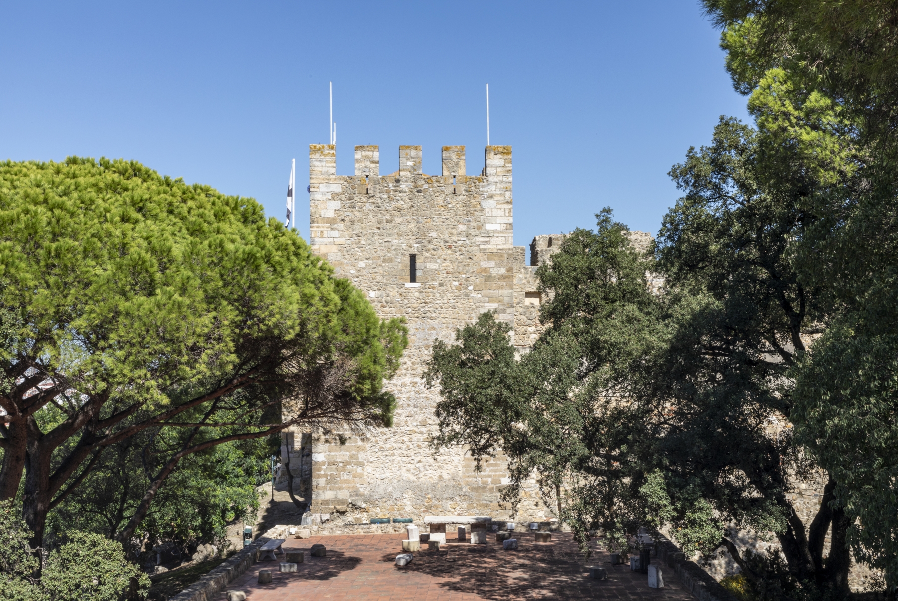 St. George Castle, Lisbon, Portugal